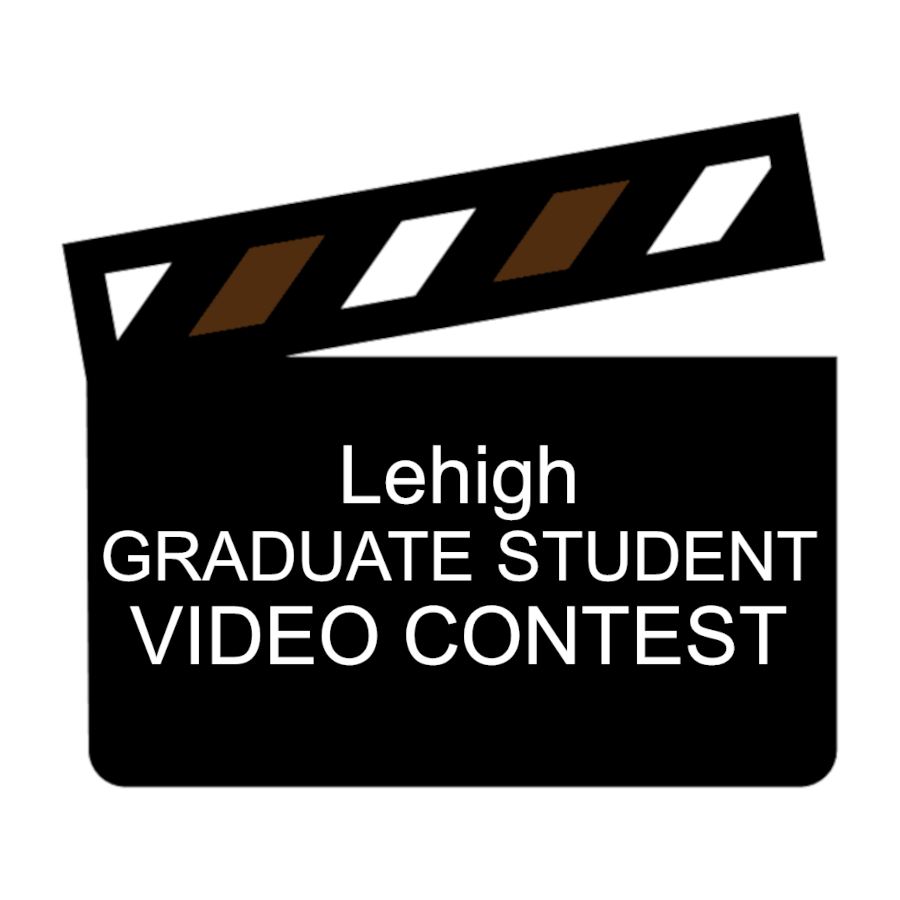 Clapboard that says Lehigh GRADUATE STUDENT VIDEO CONTEST