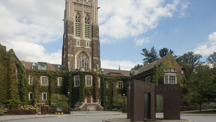 Admissions building on Lehigh's campus
